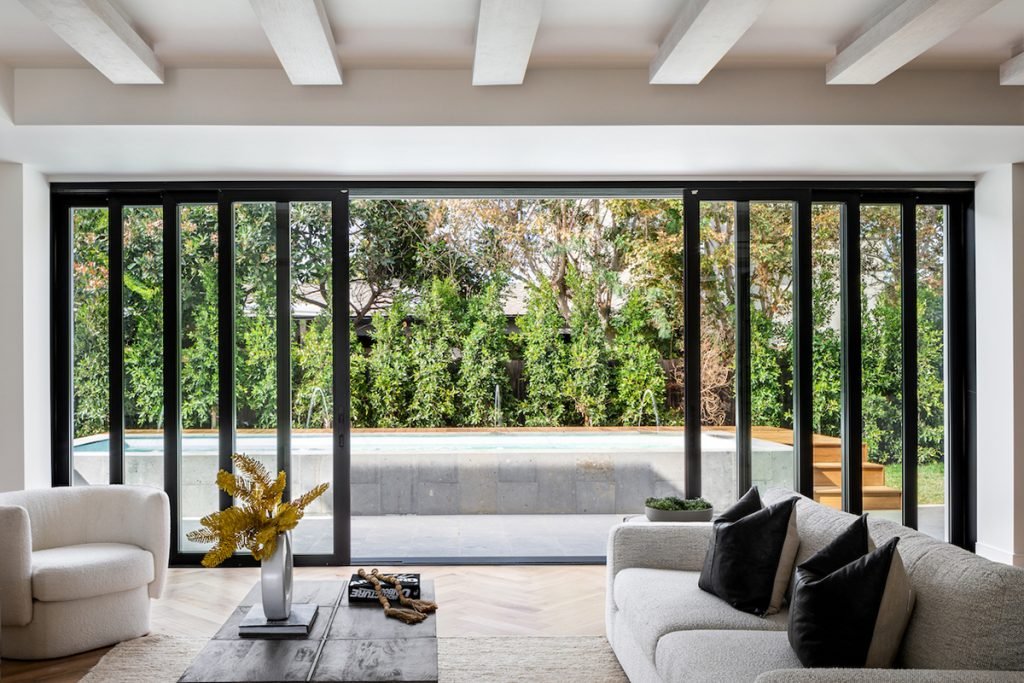 Multi-Slide Telescoping Doors