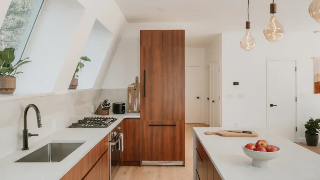 white oak cabinet - 1