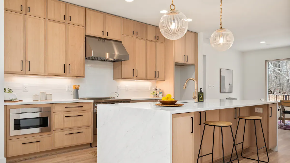 Modern White Oak Kitchen Cabinets Trends